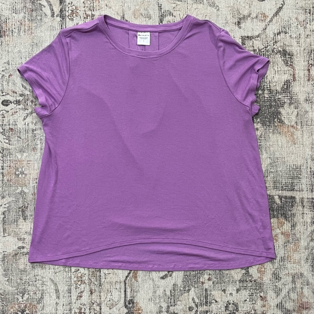 Athleta short sleeve top